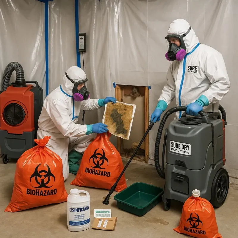 Contaminated Water Handling Protocols process in Central City, PA