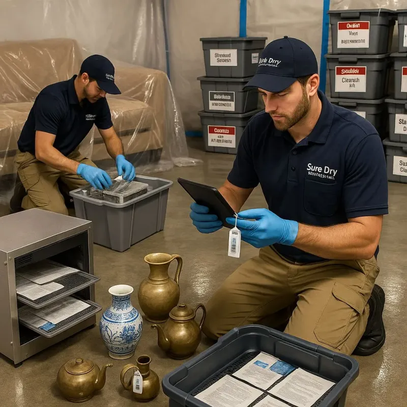 Content Protection and Restoration process in Central City, PA